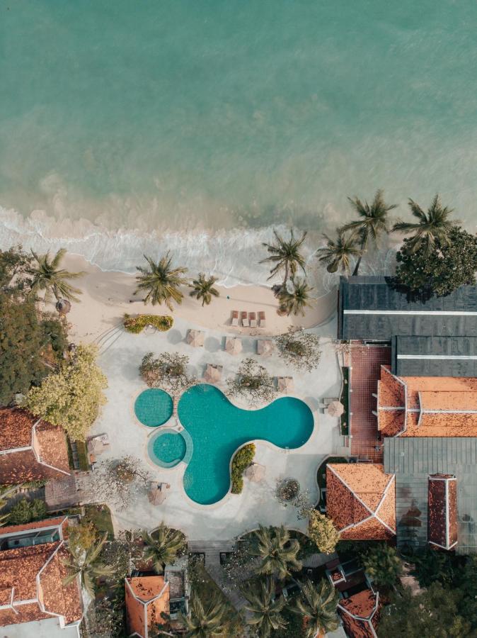 Chaweng Regent Beach Resort Exterior foto Aerial view of the beach