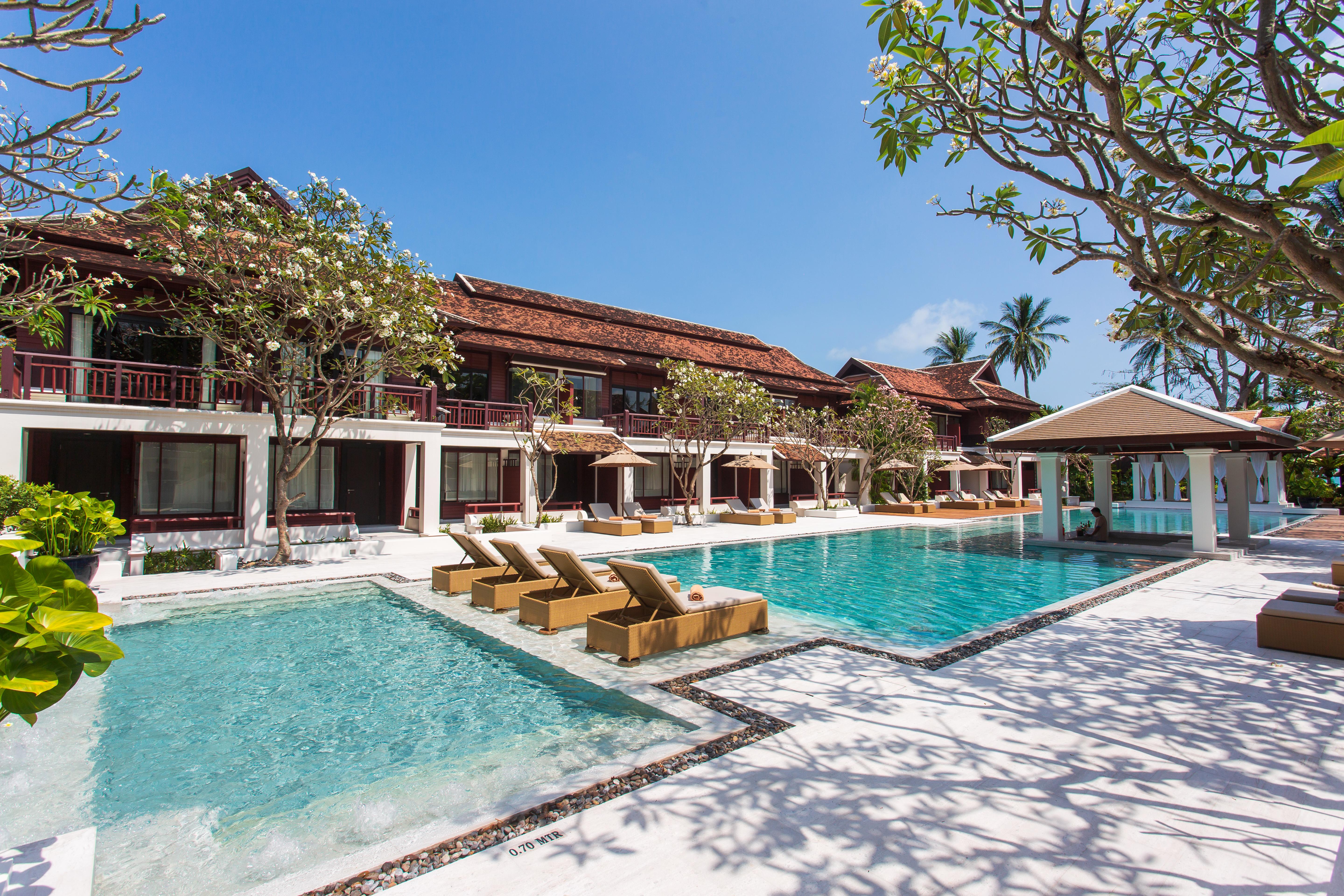 Chaweng Regent Beach Resort Exterior foto The swimming pool at the resort